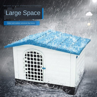 Dog House Warm Large Four Seasons Universal Teddy Summer Outdoor Villa Kennel Removable And Washable