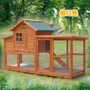 Byto Outdoor Kennel Home Large Chicken Rabbit Cage Coop Pigeon Cage Culture Wooden Cat House Rabbit
