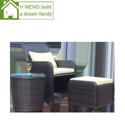 Balcony Tables And Chairs Five Pieces Of Outdoor Wicker Chair Three Pieces Of Indoor Living Room