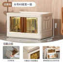 Stackable Storage Box Household Foldable Storage Cabinet Clothes Sorting Box Plastic Wardrobe Toy