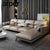 arper Italian Leather Sofa Living Room Waterproof Simple Sofa Light Luxury Sofa Bed