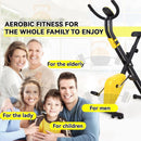 Home Exercise Bike Ultra-quiet Two-way Folding Magnetic Control Bicycle Exercise Bike Spinning Bike