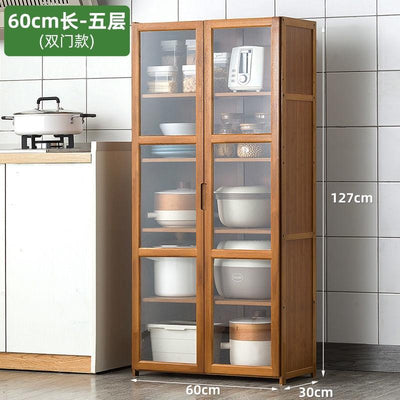 Side cabinet small size kitchen shelf storage cabinet living room wall family small family tea and