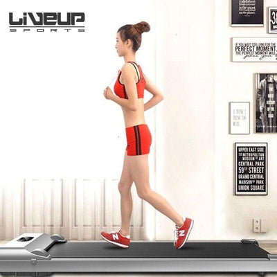 Pl Treadmill Desk Home Indoor Mini-folding Models Fitness Special Silent Electric Flat Walker