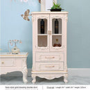 European Small Wine Cabinet White Dining Cabinets Locker Kitchen Display Cabinets Tea Cabinets