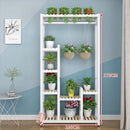 Indoor Screen Partition Living Room Xuanguan Green Flower Pot Rack Iron Floor-to-ceiling Multi-layer