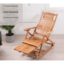 Sleeping Reclining Folding Lunch Break Free Household Balcony Leisure Elderly Bamboo Fu-shaped