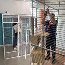 【12.12 SALE】BOUSSAC Cat Villa Cat Cage Super Free Space Luxury Villa Cat Dog Pigeon Breeding Cage