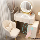 YICHANG Dressing Table With Password Intelligent Fingerprint Lock Cabinet Rock Plate Solid Wood