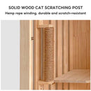 Byto Cat Cage Villa Solid Wood Luxury Three Floor Household Cat Cabinet General Breeding Room Pet