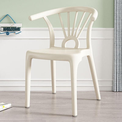 Plastic Chair Thickened Dining Chair Household Back Chair Coffee Shop Leisure Chair