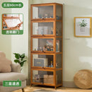 Cabinet Hand-made Display Stand Lego Acrylic Transparent Storage Cabinet Solid Wood Dust-proof