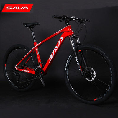 SAVA Carbon Fiber Mountain Men S And Women 27-speed Shimano Shift Brake Road Bike