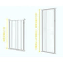 Cat Cage Pet Fence Anti Cat Door Fence 80-230cm Dog Baffle Anti Cat Household Isolation Fence Indoor