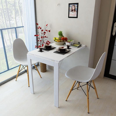 Wall Invisible Kitchen Wall Folding Table Retractable Small-family Folding Table Bar Table Chair