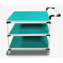 Syezyo Anti-static Foldable Trolley Tool Trolley Cart Rack Workshop Multi-layer Material Weekly