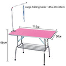 Rack Hair-cutting Fixing Pet Dog Hair-blowing Household Folding Shelf Trimming Bath Beauty Table