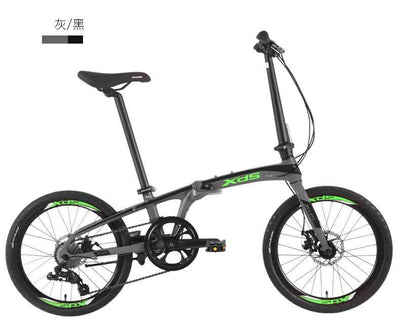 Xds Foldable Bicycle Folding Bicycle 10kg 8 Speed Aluminum Alloy Folding Bike Z3 Portable Men And