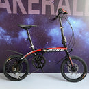 Wake X3 Shimano Variable Speed Foldable Bicycle 16-inch 7-speed Variable Speed Bicycle Double Disc