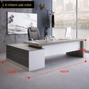 YICHANG Office Desk With Storage Cabinet Manager Table