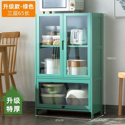 Side cabinet small size kitchen shelf storage cabinet living room wall family small family tea and