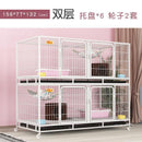 RUNPET Cat Cage Cat Cage Breeding Cage Three-tier Breeding Cage Cat Villa Pet Shop Cat House