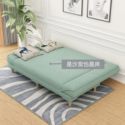 Bed Lazy Foldable Simple Modern Living Room Apartment Nordic Rental Multi-functional Two-purpose