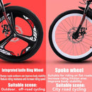 Foldable Bicycle Shimano 7-speed Variable Speed Bicycle Double Disc Brake Folding Bicycle City Road