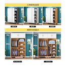 Wardrobe Simple Bedroom Wardrobe Large Capacity Rental Room Cabinet