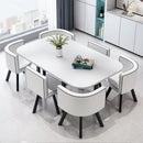 Dining Table And Chair Office Negotiation Table And Chair Small Apartment Combination Dining Table