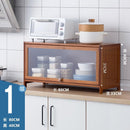 (EIYI) Metal Kitchen Cabinet With Wheels Multi-layer Storage Cabinet Multifunctional Kitchen Storage