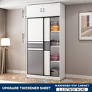 Wardrobe Sliding Door 2/3 Door Sliding Wardrobe Home Bedroom Modern Minimalist Sliding Door Wardrobe