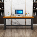 Electronic Sports Learning Strip Solid Wood Computer Simple Modern Iron Work Household Desk