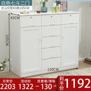 Solid Wood Bedroom Living Room Special Price Economical Chest of Drawers Storage Cabinet Ikea