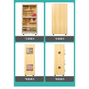 RUNPET Chinchilla Cabinet Super Large Solid Wood Ecological Board Chinchilla Villa Pet Products Cage