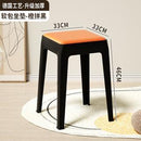 [Buy 3 Get 1 Free] Dining Chair Living Room Dining Stool High Stool Modern Simple Plastic Chair