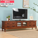 SENBIJU Tv Console Cabinet TV console cabinet Living Room Solid Wood TV Cabinet