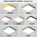 JINQUANJIA Ceiling Lamp LED 36W/48W/72W/96W Nordic Minimalism Ceiling Light - Ultra Thin Ceiling