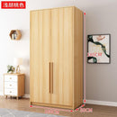 Wardrobe 2/3/4 Door Wardrobe Bedroom Light Luxury Nordic Style Wooden Wardrobe Storage Open Wardrobe