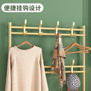 Shoe rack light luxury multi-layer shoe cabinet metal shoe rack multi-functional two-in-one coat