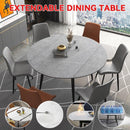 Retractable Slate Dining Table Round/Square Table Meeting Table Household Scratch And High