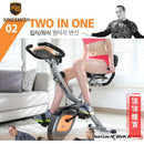 Kingsmith Exercise Bike 【ready Stock】spin Indoor 250 Kg Load Aerobic Fitness Folding Magnetic