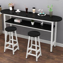 SEVEN Wall Bar Table Home Simple Bar Partition High Table Milk Tea Shop Dining Table