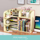 Desk Small Bookshelf on Simple Office Desktop Rack Multi-layer Student Dormitory Storage Children