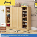 Solid Wood Multi-functional Multi-layer Simple Hallway Cabinet Economical Household Shoe Rack Large