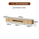 SENBIJU TV Console Cabinet Solid Wood Wall Hanging Wall Living Room Bedroom Narrow TV Cabinet