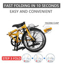 Dahon Folding Bicycle 20 Inch Ultra Light Variable Speed Foldable Bicycle Adult Student Men And