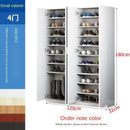 Shoe Cabinet Household Door Large Capacity Space-saving Solid Wood Special Price Economical