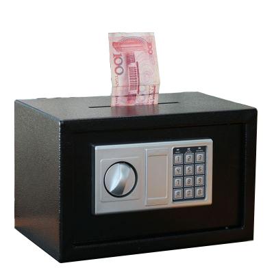 Fanenso Children's Savings Box Coin Safe Box All-steel Electronic Code Mini Document Seal Safe