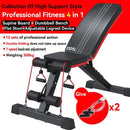 Zero Workout Bench Home Gym Bench Foldable Dumbbell Bench Press Workout Bench